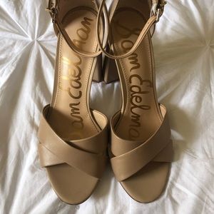 sam edelman yancy crisscross ankle strap sandal